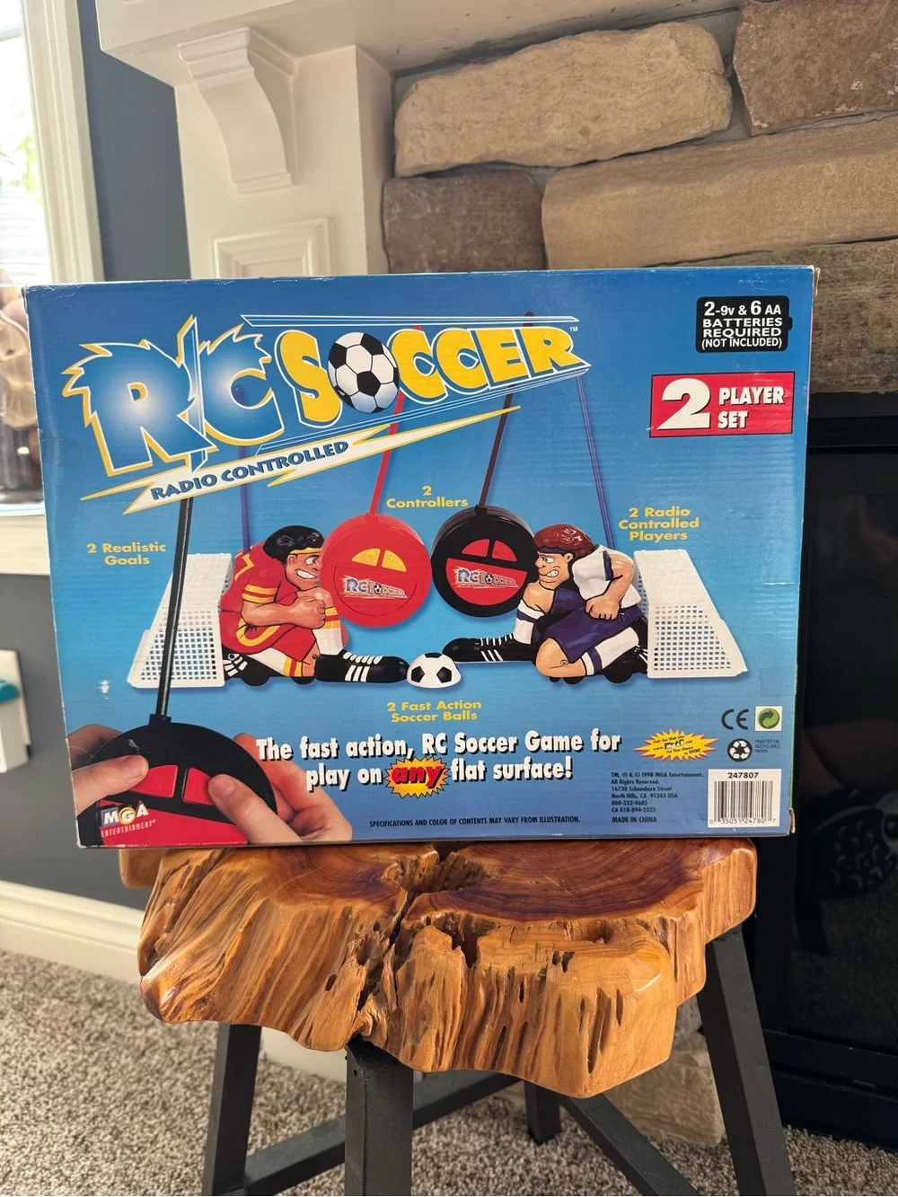 MGA RC Soccer Radio-Control Tabletop Game – New & Sealed (1998)